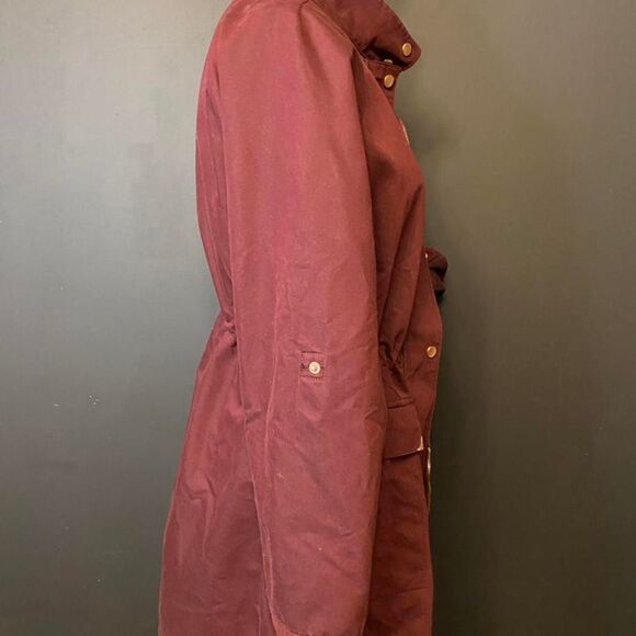 Anyday Women's Burgundy and Brown Jacket - Picture 3 of 7